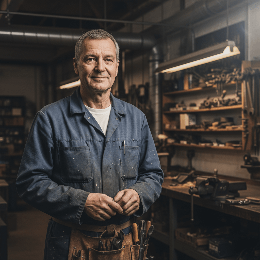 Herr Weber, Ihr erfahrener Experte für Sanitärarbeiten